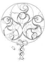 Bromham mirror drawing
